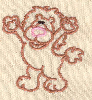 Embroidery Design: Cartoon lion 1.56w X 1.69h