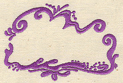 Embroidery Design: Border design 3.25w X 2.25h