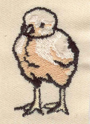 Embroidery Design: Chick 1.13w X 1.81h