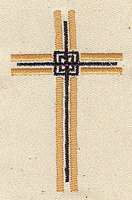 Embroidery Design: Cross 1.69w X 2.19h