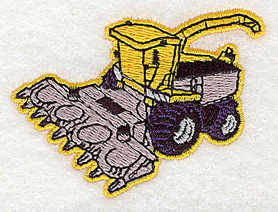 Embroidery Design: Harvestor 2.50w X 1.94h