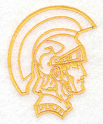 Embroidery Design: Trojan Soldier2.81W x 2.19H