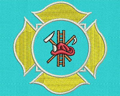 Embroidery Design: Fire & Safety Logo 2.00w X 2.00h