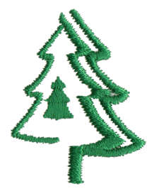 Embroidery Design: Evergreen1.20" x 1.49"