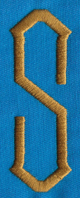 Embroidery Design: PM Center S0.98" x 2.75"