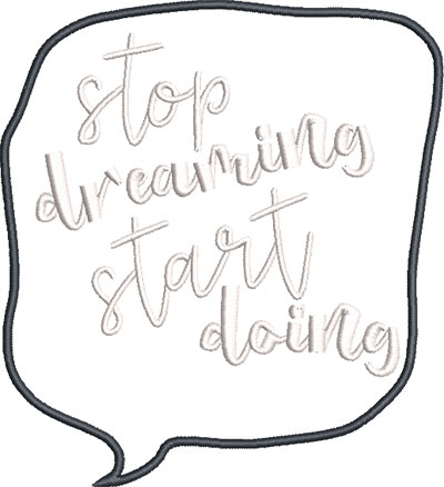 StopDreamingStartDoing