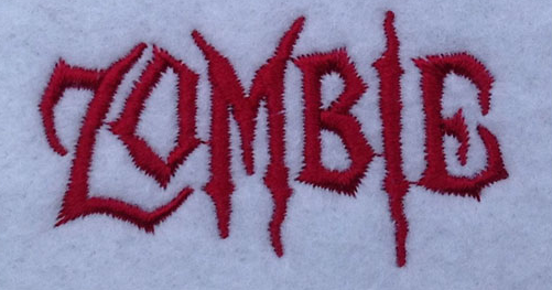 zombie esa font