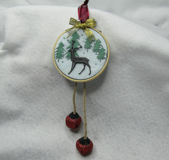 dimensional ornament deer