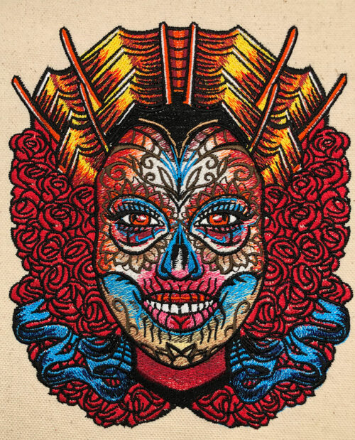 female sugarskull sewout