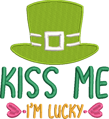 Kiss Me Im Lucky