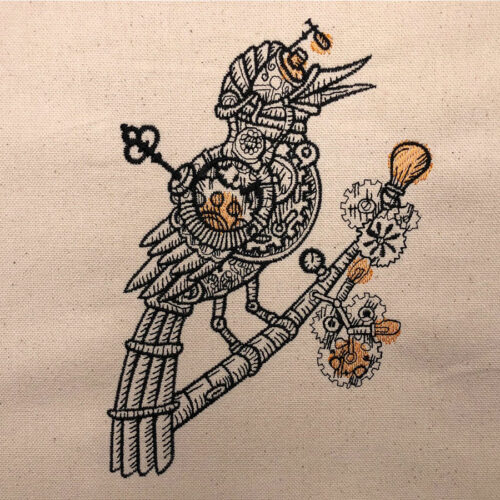 steampunk bird