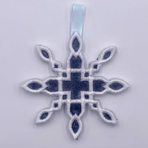 Puff Stuff Ornament Snowflake 13A