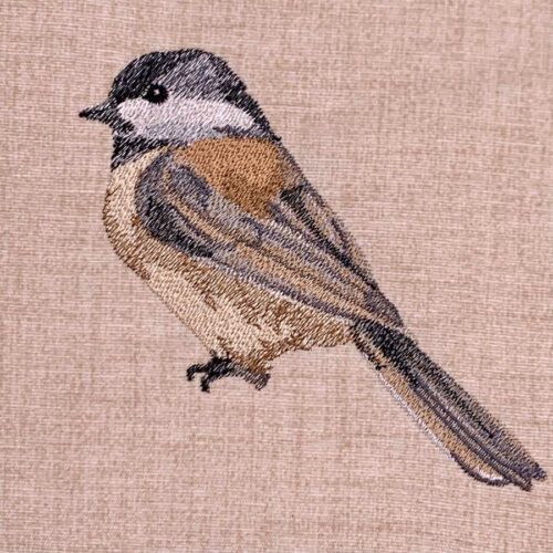 titmouse embroidery design