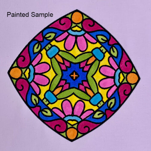 mandala embroidery design