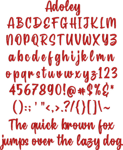 Adoley BX Native Font