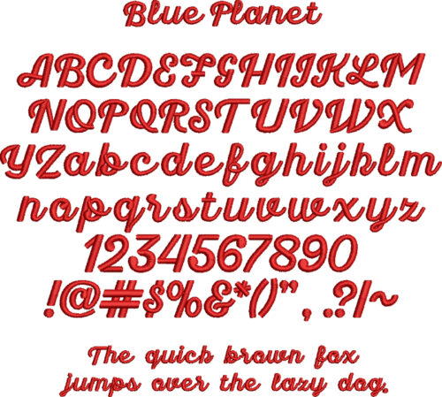 Blue Planet BX Native Font