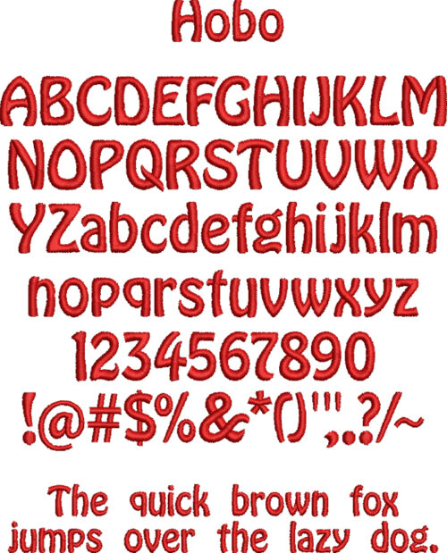 Hobo BX Native Font