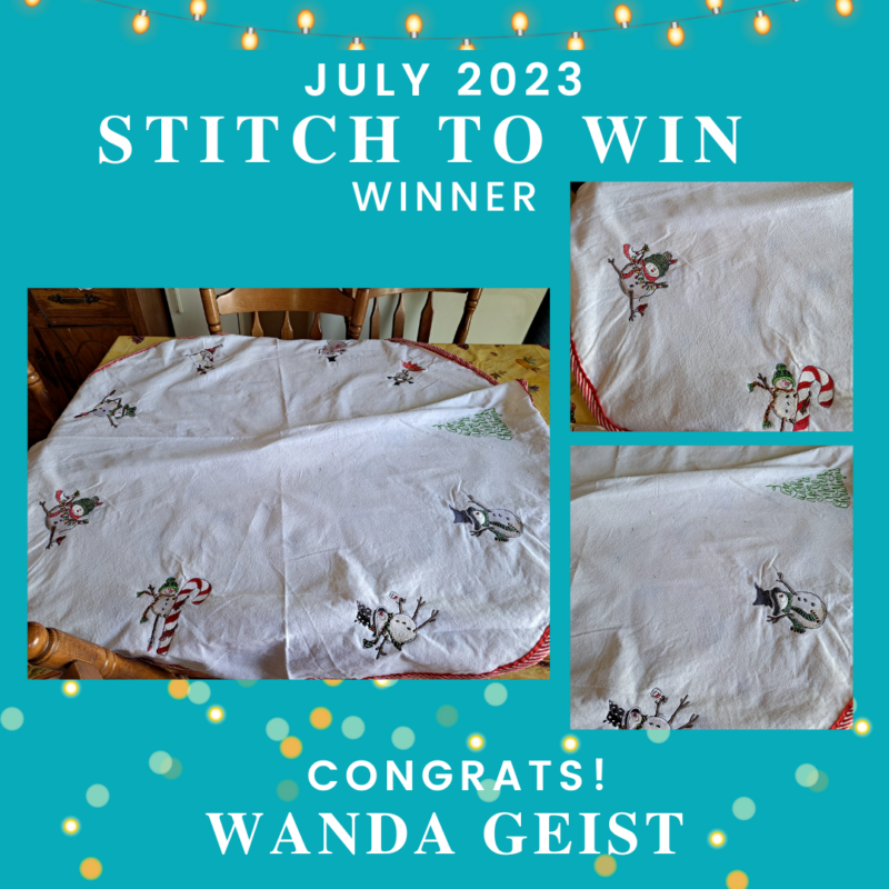 july stitch to win winner