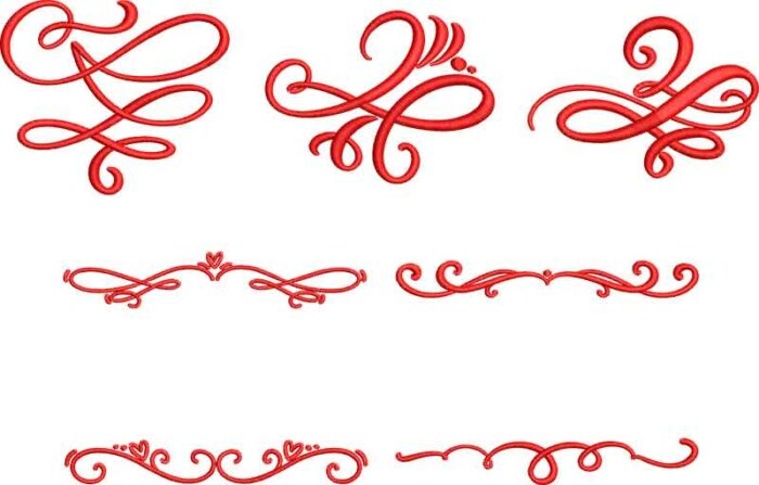 florist dividers esa font