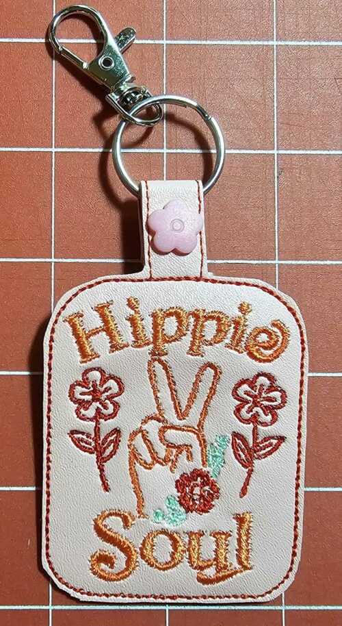 Hippie Soul key tag