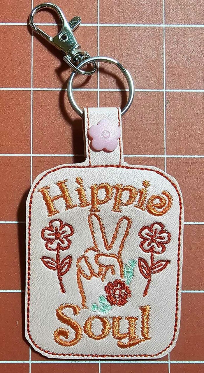 Hippie Soul key tag