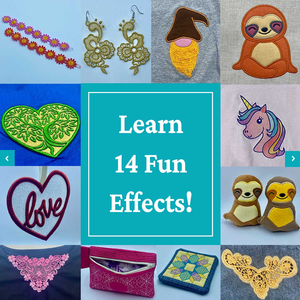 Fun Effects Embroidery Course