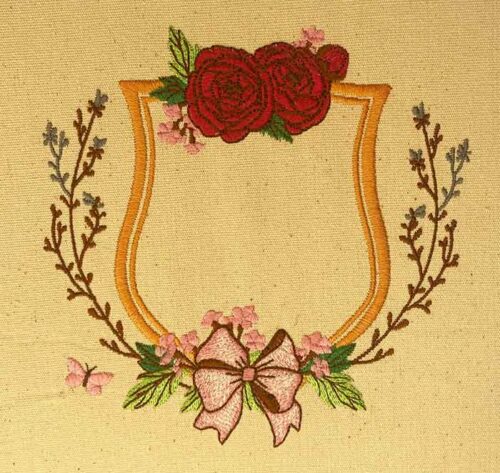 Baby Crest Embroidery Design