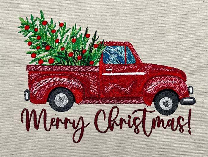 Christmas Truck design