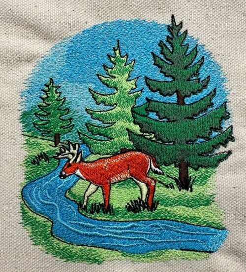 Nature Trail embroidery design