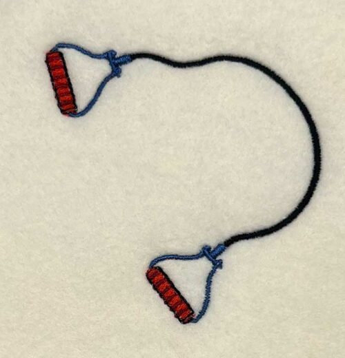 jump rope embroidery design