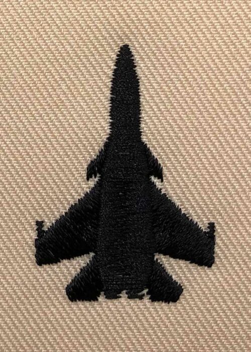 Jet embroidery design