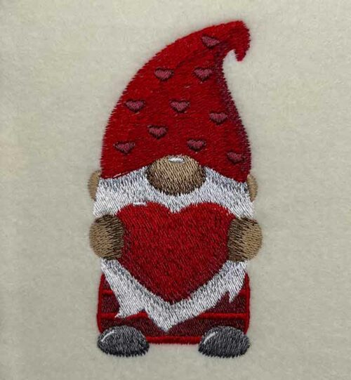 Love Gnome Embriodery Designs