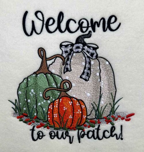 Welcome to our patch embroidery design