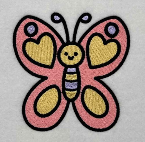 butterfly embroidery design