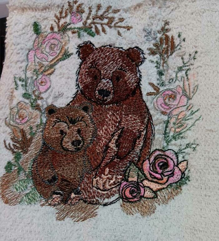 baby bear towel