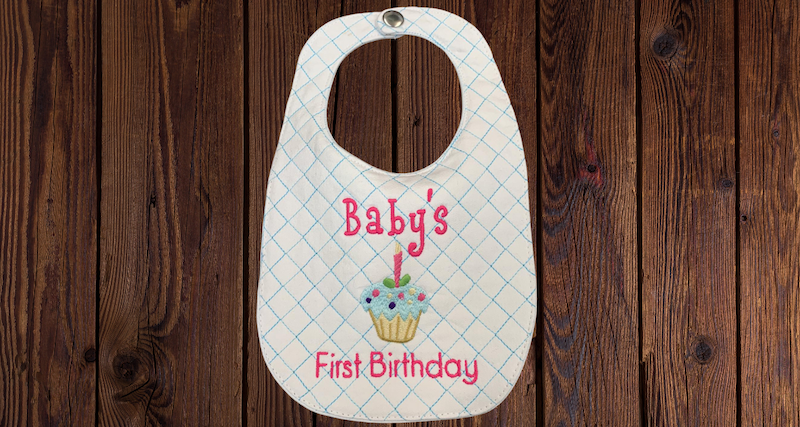 baby bib tutorial