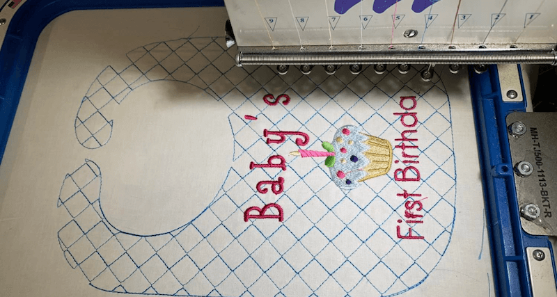 bib stitching