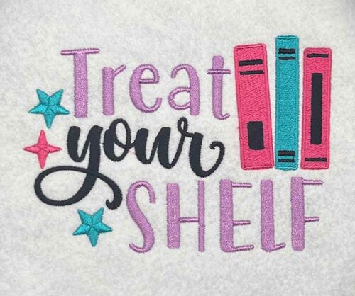 treat your shelf embroidery design